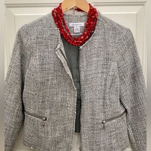 SOLD: Tweed Liz Claiborne blazer